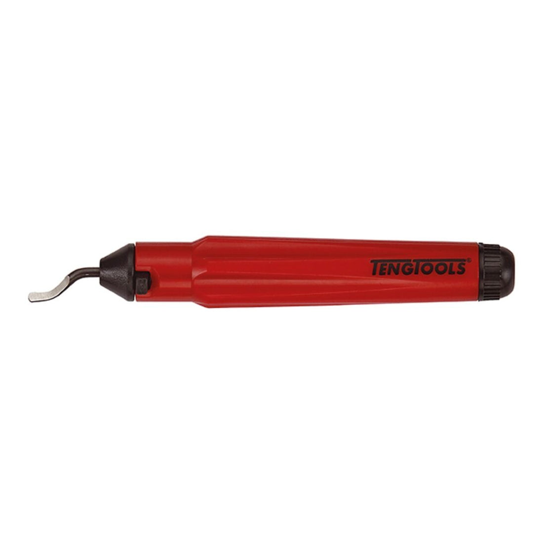 Teng Tools DET01 Deburring Tool With Swivel-Mounted HSS Blade Knives on a white background