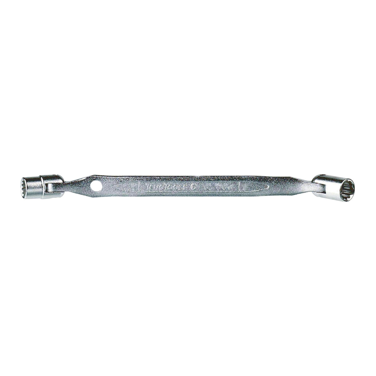 Teng Tools double flex wrench metric, 8 x 9 to 18 x 19 mm on a white background