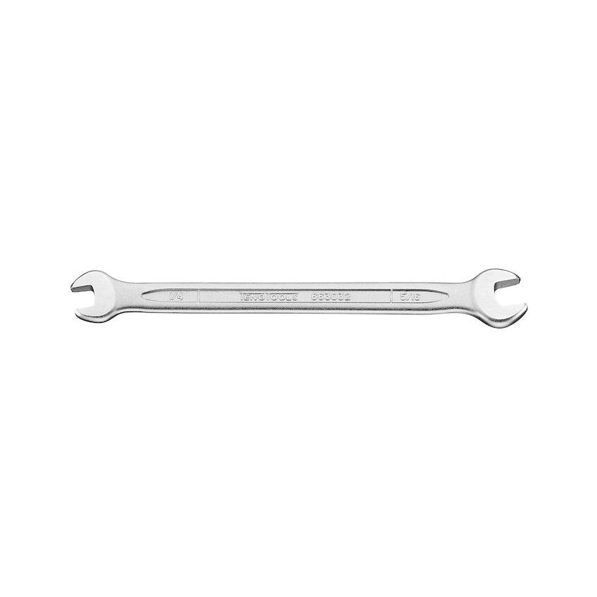 Teng Tools SAE double open ended wrench, 1/4 x 5/16 to 1-1/8 x 1-1/4 in on a white background