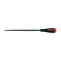 Teng Tools FLRD10 250 mm Round Hand File With Bi-Material Ergonomic on a white background