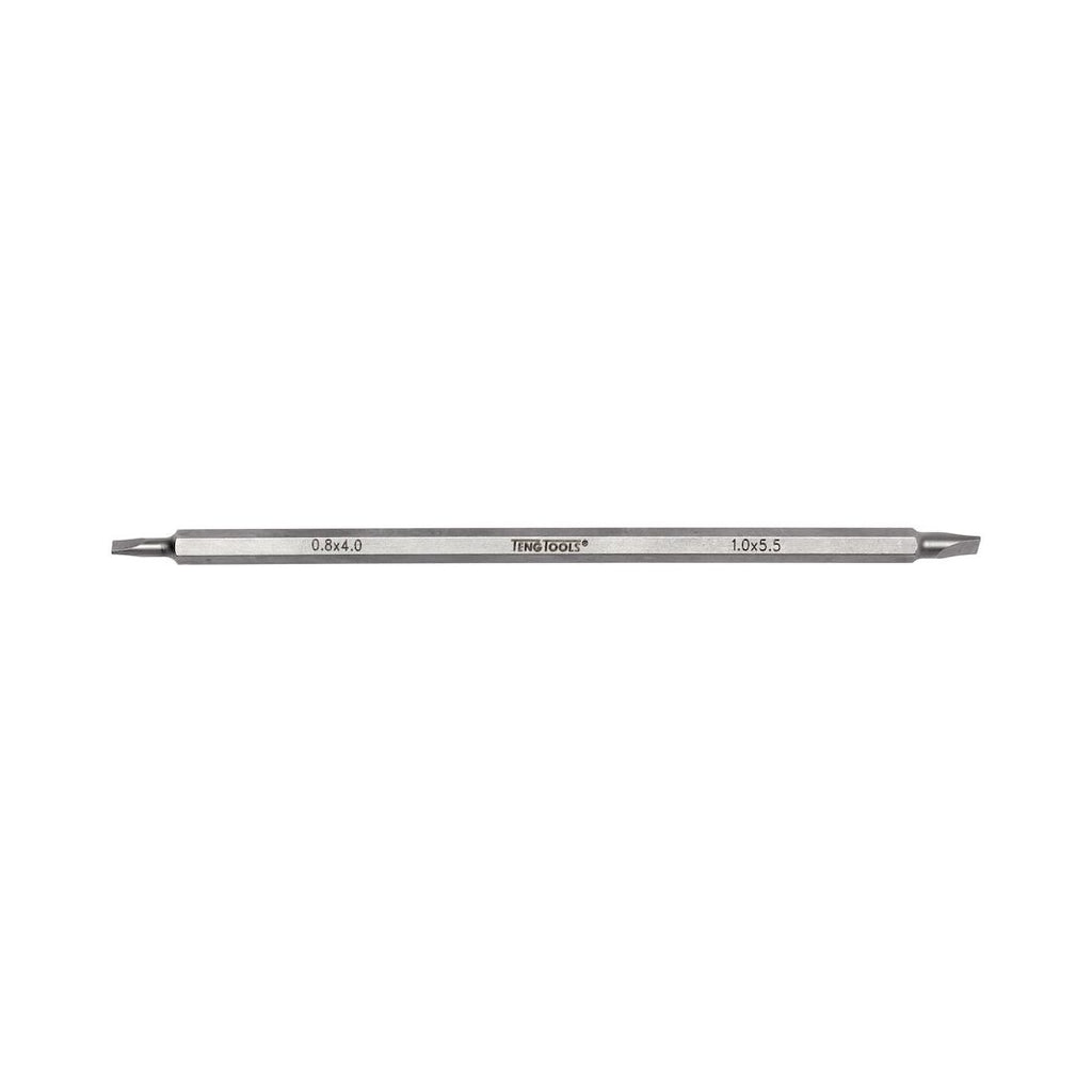 Teng Tools FTF4055 Double Ended Screwdriver Blade on a white background