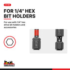 Teng Tools GRP3000205 1/4 Hex PH2G Phillips #2 Impact Bit 30 mm, for use with 1/4" hex drive bit holders and accessories