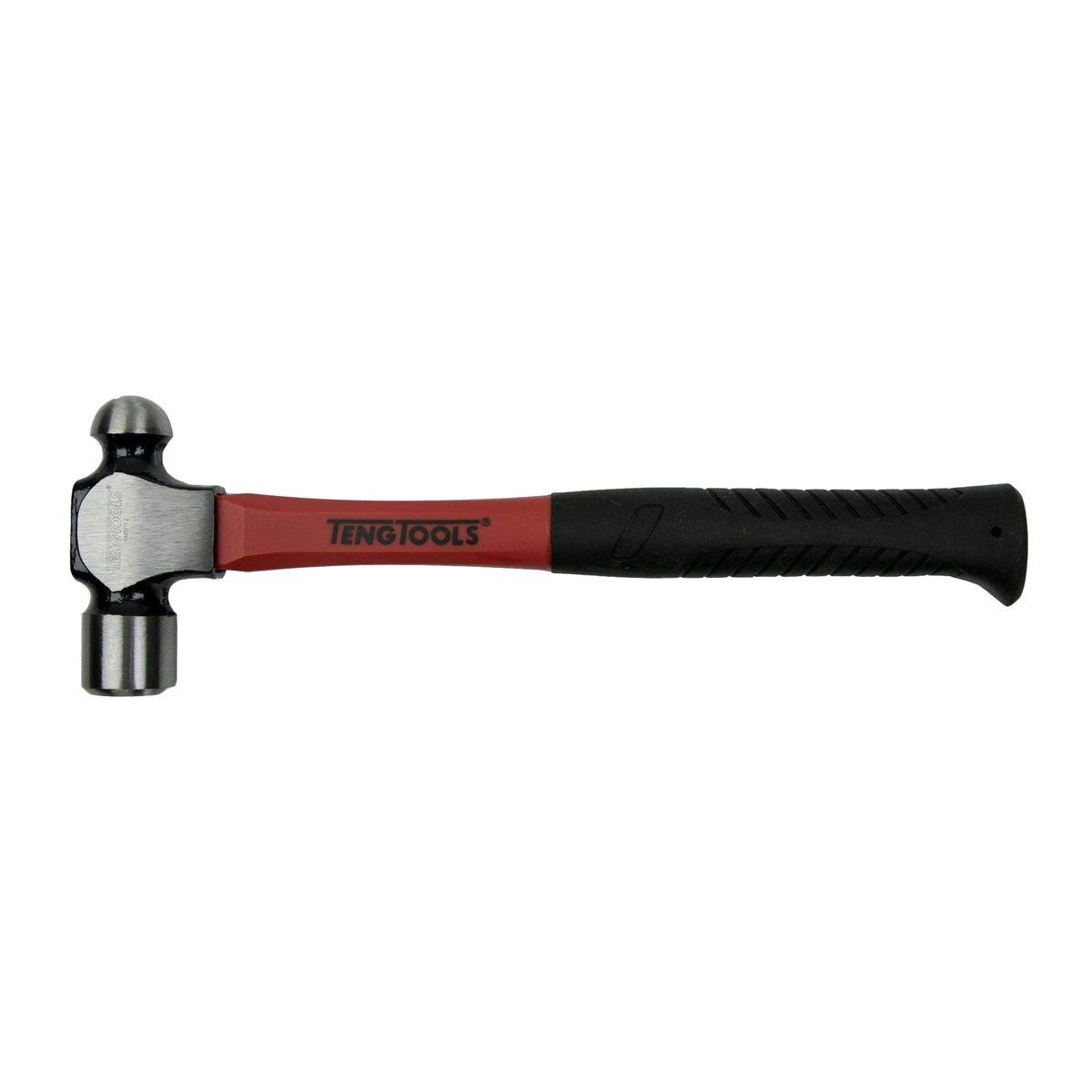 Teng Tools HMBP32 32 oz Ball Peen Hammer with Fiberglass Handle on a white background