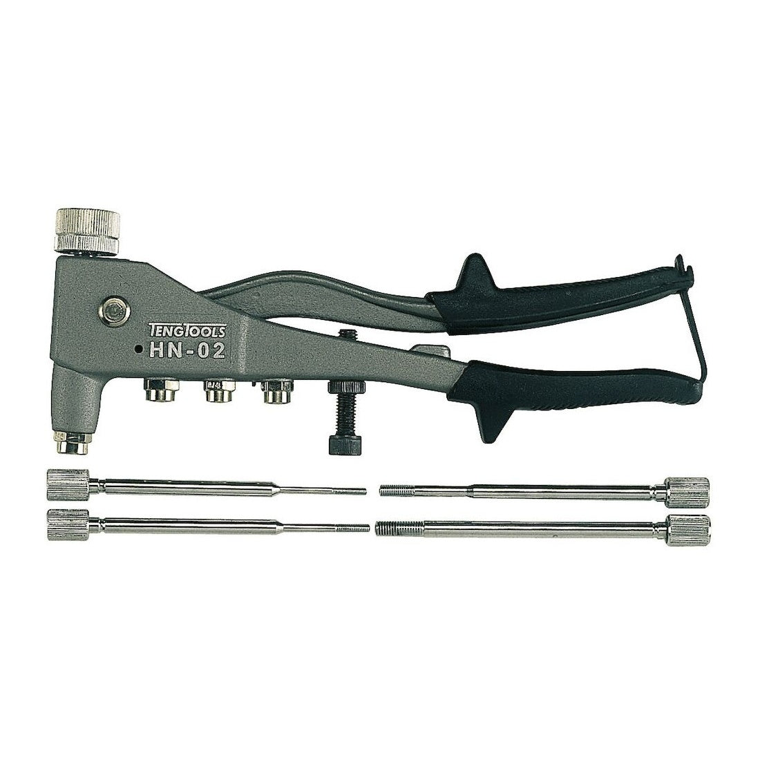 Teng Tools HN02 M3 M4 M5 M6 Aluminium Rivet Nut Installation Gun on a white background