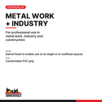 Teng Tools HR360R Hand Riveter With 360-Degree Swivel Head, for professional use in metal work, industry and construction