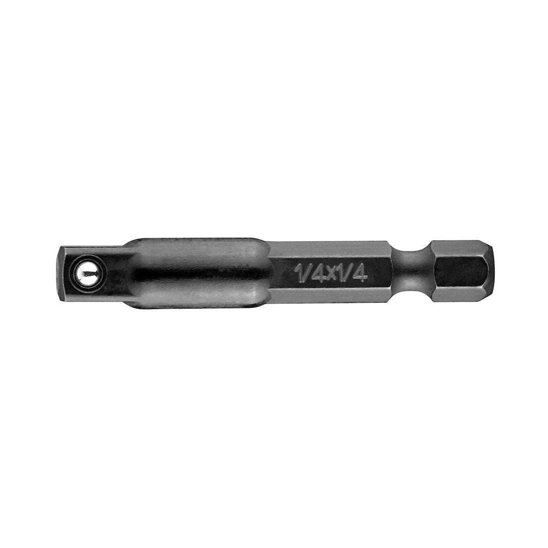 Teng Tools IBA14 1/4" Hex to 1/4" Square Drive Impact Bit Adaptor on a white background