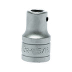Teng Tools M120060-C 1/2 Inch Drive Bit Adapter for 5/16 Inch Hex Bits on a white background