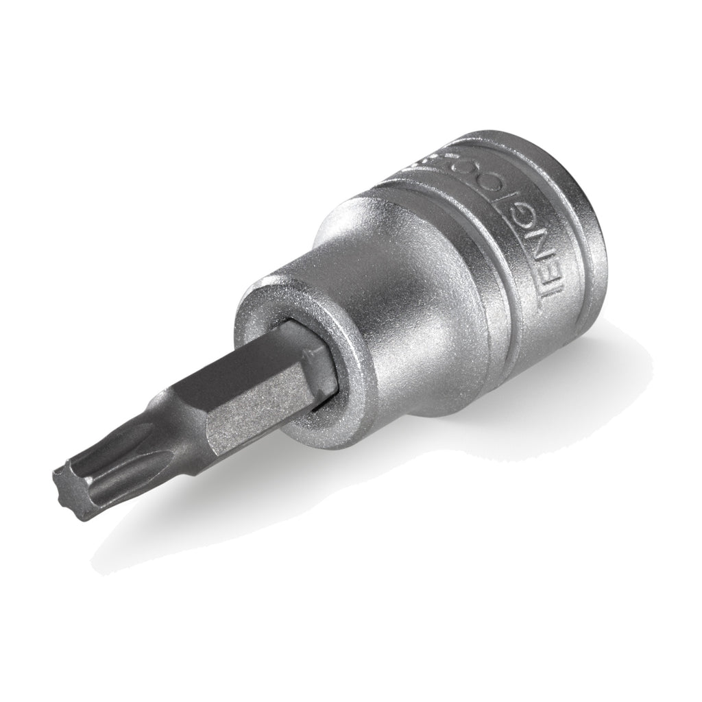 Teng Tools M121230T-C 1/2 inch Drive Torx Bit Socket on a white background