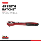 Teng Tools M1212N1 1/2" Socket Set 12 pt 12 Pieces, 1/2" ratchet FRP 45 teeth