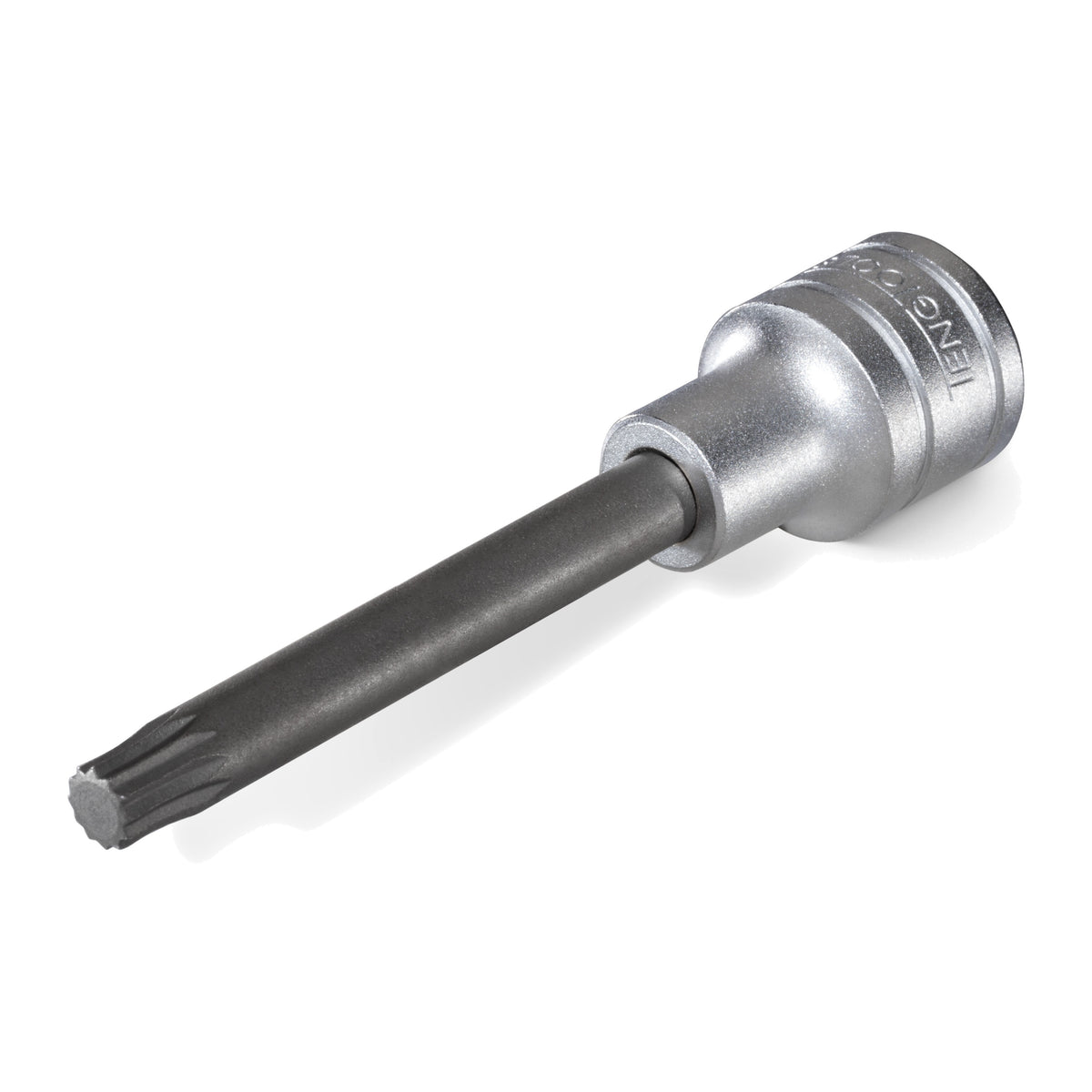 Teng Tools M122816-C 1/2 Inch Drive Long XZN Triple Square Bit Socket on a white background