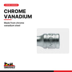 Teng Tools M140020-C 1/4 Inch Drive Extension Bars, made from chrome vanadium steel