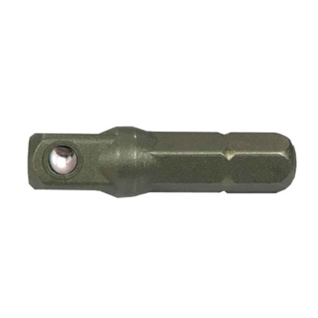 Teng Tools M140039 Hex Socket Adaptor 1/4" Hex on a white background