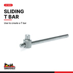 Teng Tools M140050-C 1/4 Inch Drive 4 Inch Long Sliding T-Bar, use to create a T bar