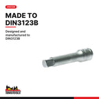 Teng Tools M380020-C 3/8 Inch Drive Extension Bar, designed and manufactured to DIN3123B