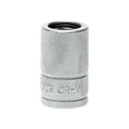Teng Tools M380061-C 3/8 Inch Square Drive to 10 mm Hex Bit Coupler on a white background