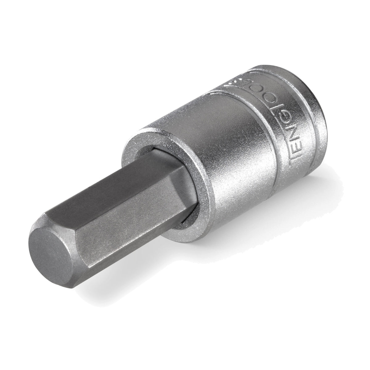 Teng Tools M381107-C 3/8 Drive SAE Hex Bit Socket on a white background
