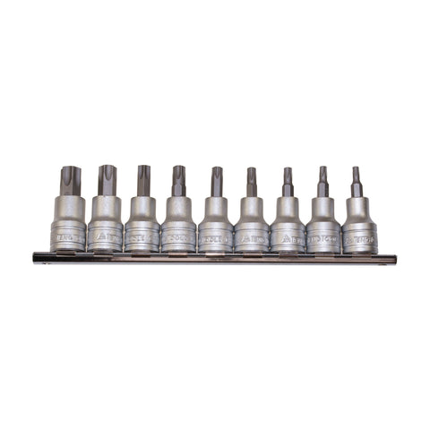 9 Piece 3/8 Inch Drive TPX Socket Set (TPX10