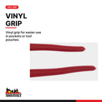 Teng Tools MB410 250-400mm Chrome Vanadium Groove Joint Water Pump, vinyl grip for easier use in pockets or tool pouches