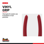 Teng Tools MB444-6 160 mm Compact Cable Cutter for Electrical Wire, vinyl grip for easier use in pockets or tool pouches