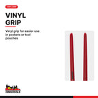 Teng Tools MB449-10 220-250 mm Tower Pincers, vinyl grip for easier use in pockets or tool pouches