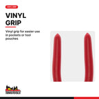 Teng Tools MB451-7 180-200mm CrMo Combination Pliers, vinyl grip for easier use in pockets or tool pouches
