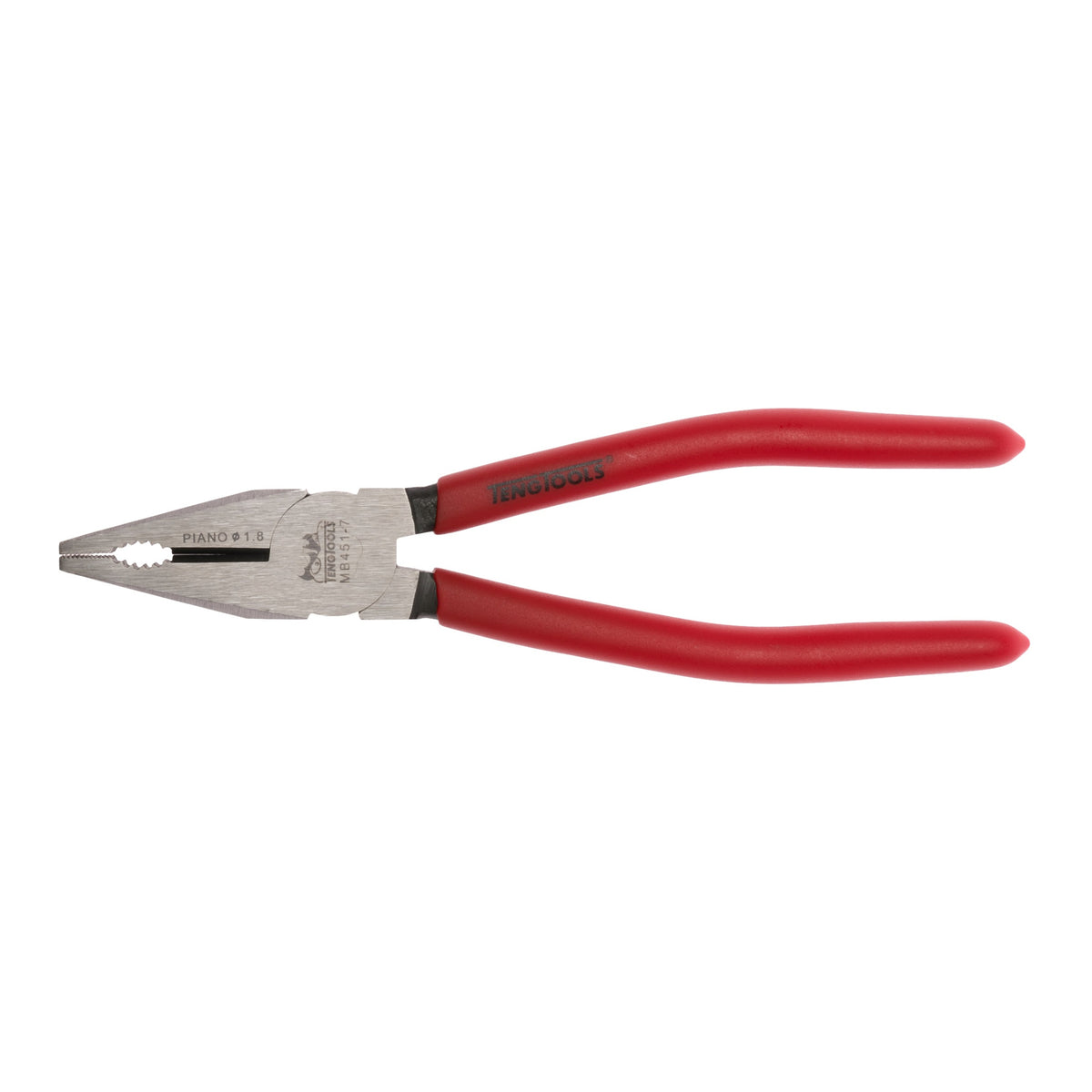 Teng Tools MB451-7 180-200mm CrMo Combination Pliers on a white background