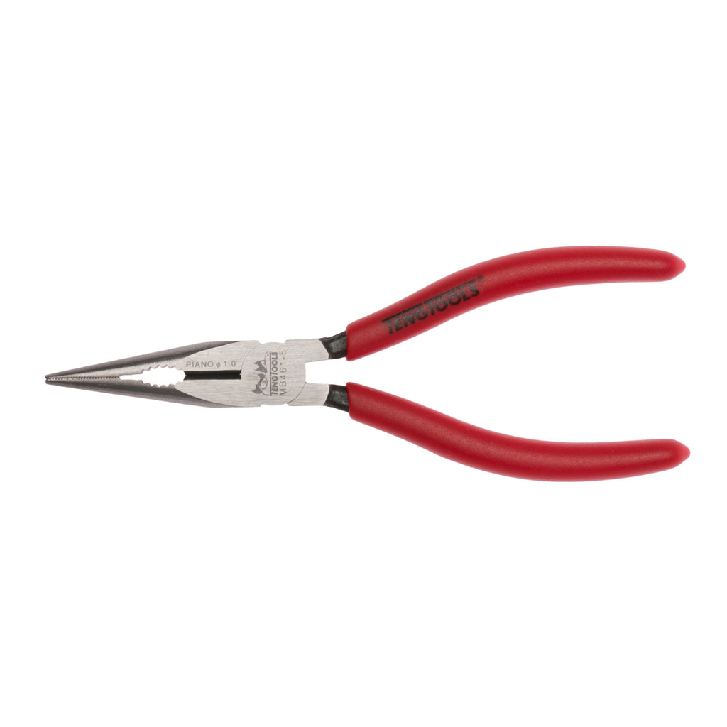 Teng Tools MB461-5 140-200mm CrMo Long Nose Pliers on a white background