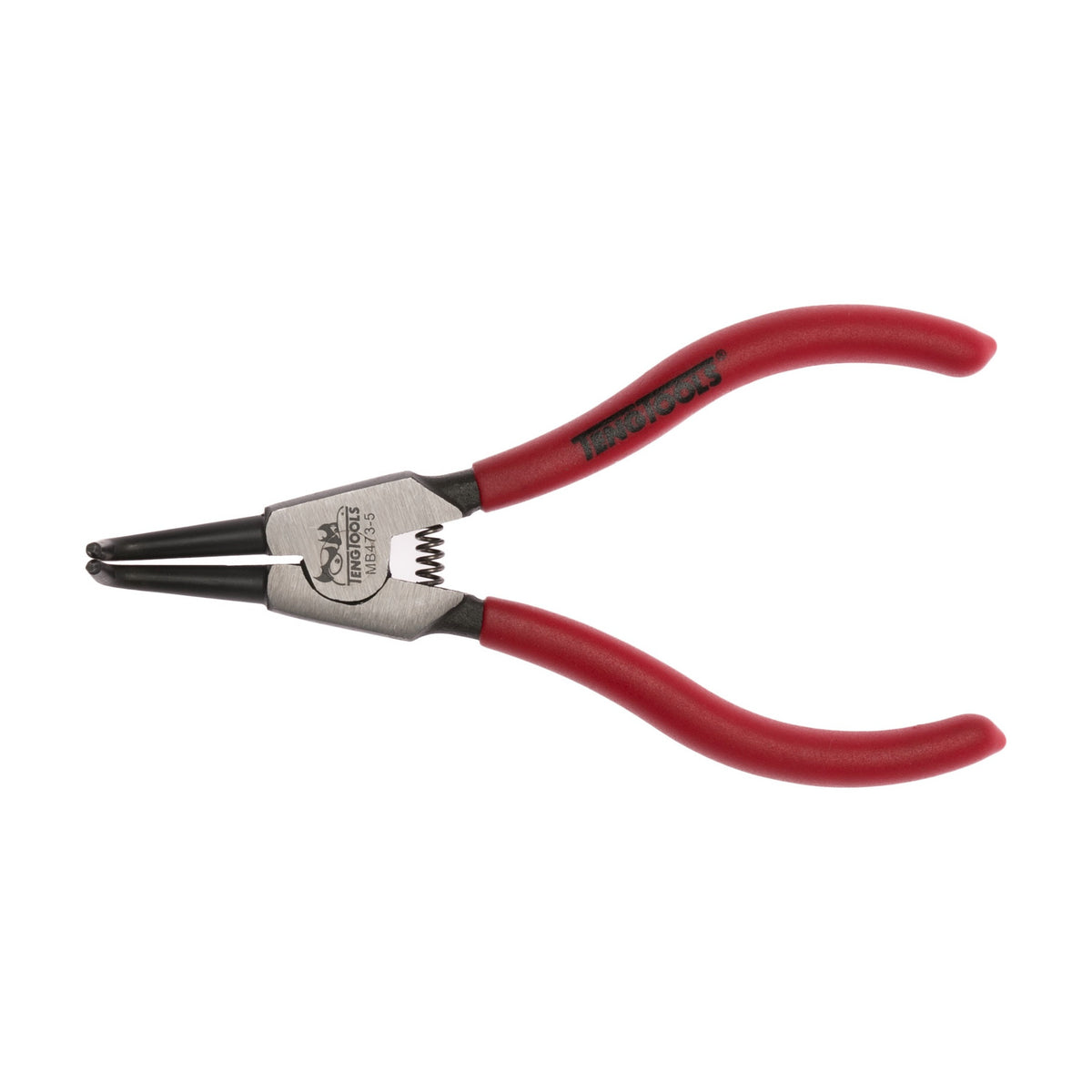 Teng Tools MB473-5 Outer Bent Snap Ring Pliers on a white background