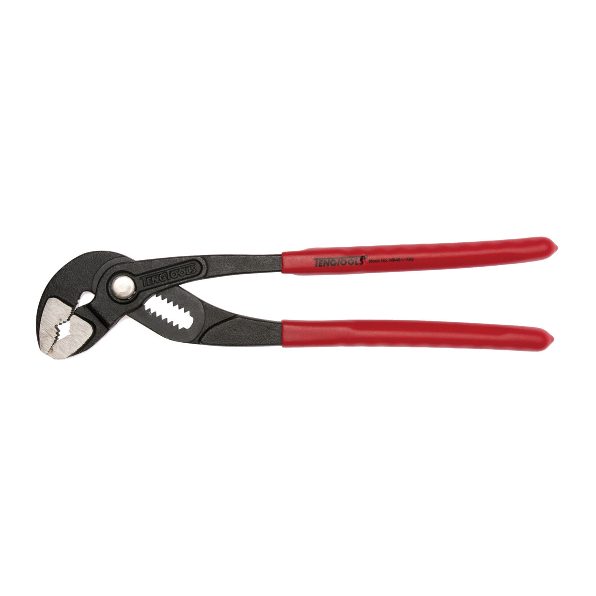 Teng Tools MB481-10Q 245 mm Quick Set Water Pump Plier on a white background