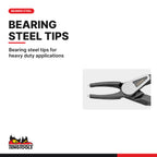 Teng Tools MBE470-5 Circlip Plier Inner Straight PRO, bearing steel tips for heavy duty applications