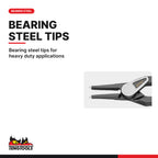 Teng Tools MBE472-5 Circlip Plier Outer Straight PRO, bearing steel tips for heavy duty applications