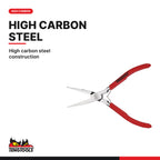 Teng Tools MBM464 Mini Flat Nose Pliers 140 mm (5.5 in), high carbon steel construction