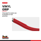 Teng Tools MBM467 125 mm Mini Round Nose Plier, vinyl grip for easier use in pockets or tool pouches