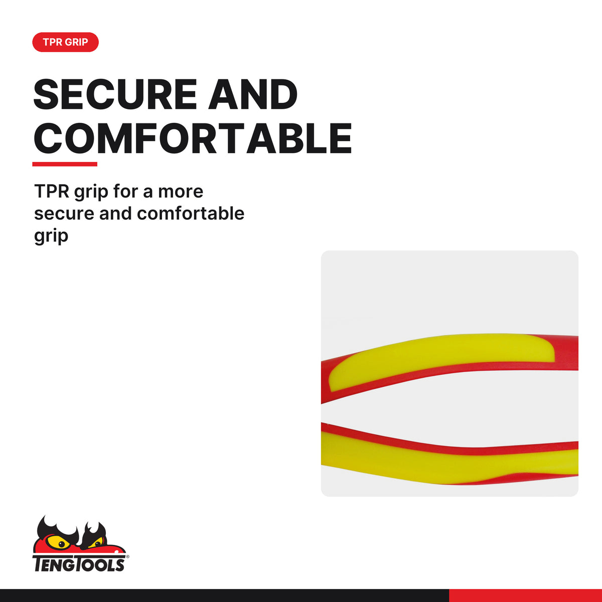Teng Tools MBV499-7 1000V Insulated Wire Stripping Plier, TPR grip for a more secure and comfortable grip