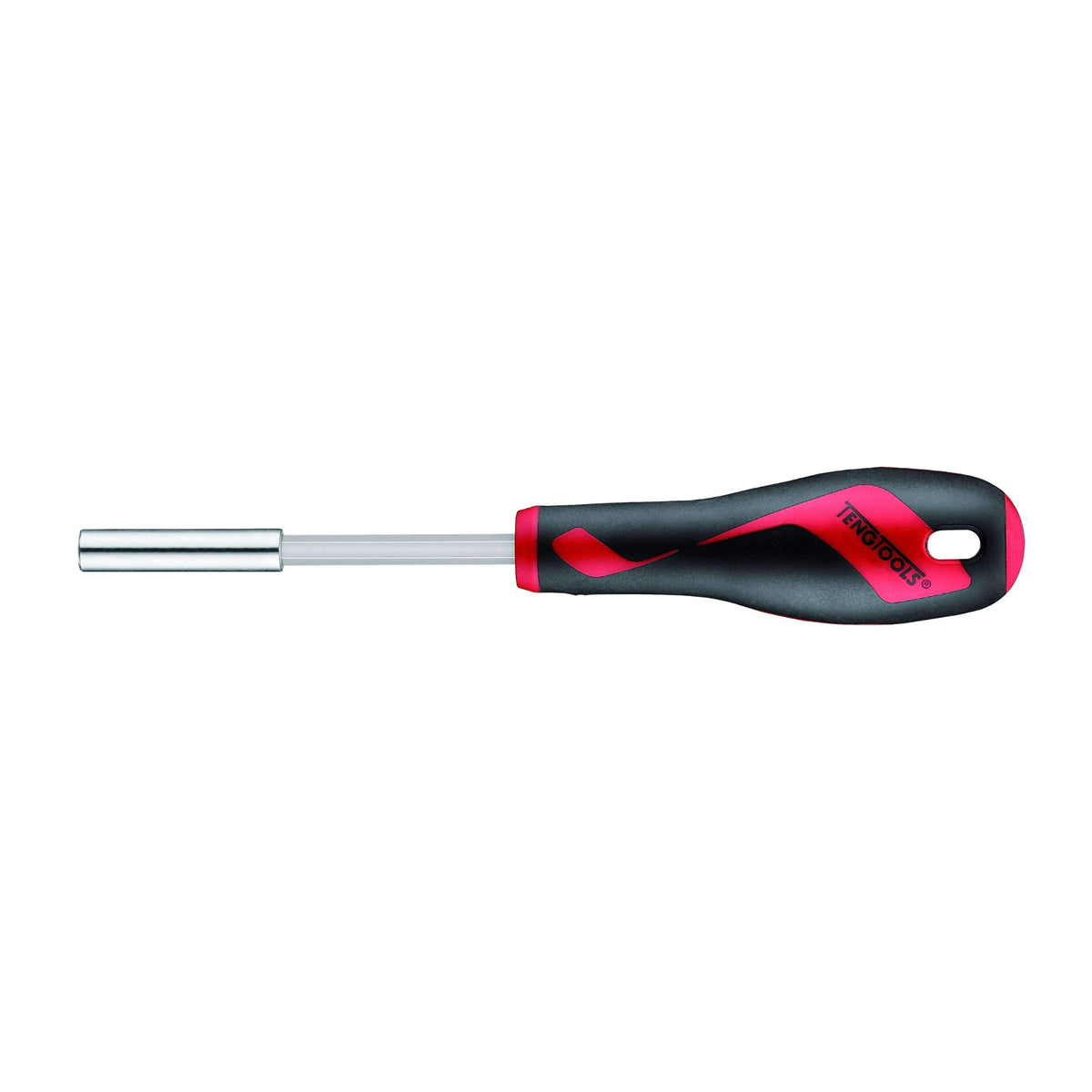 Teng Tools MD216 1/4 Inch Hex Magnetic Bit Driver 217 mm on a white background