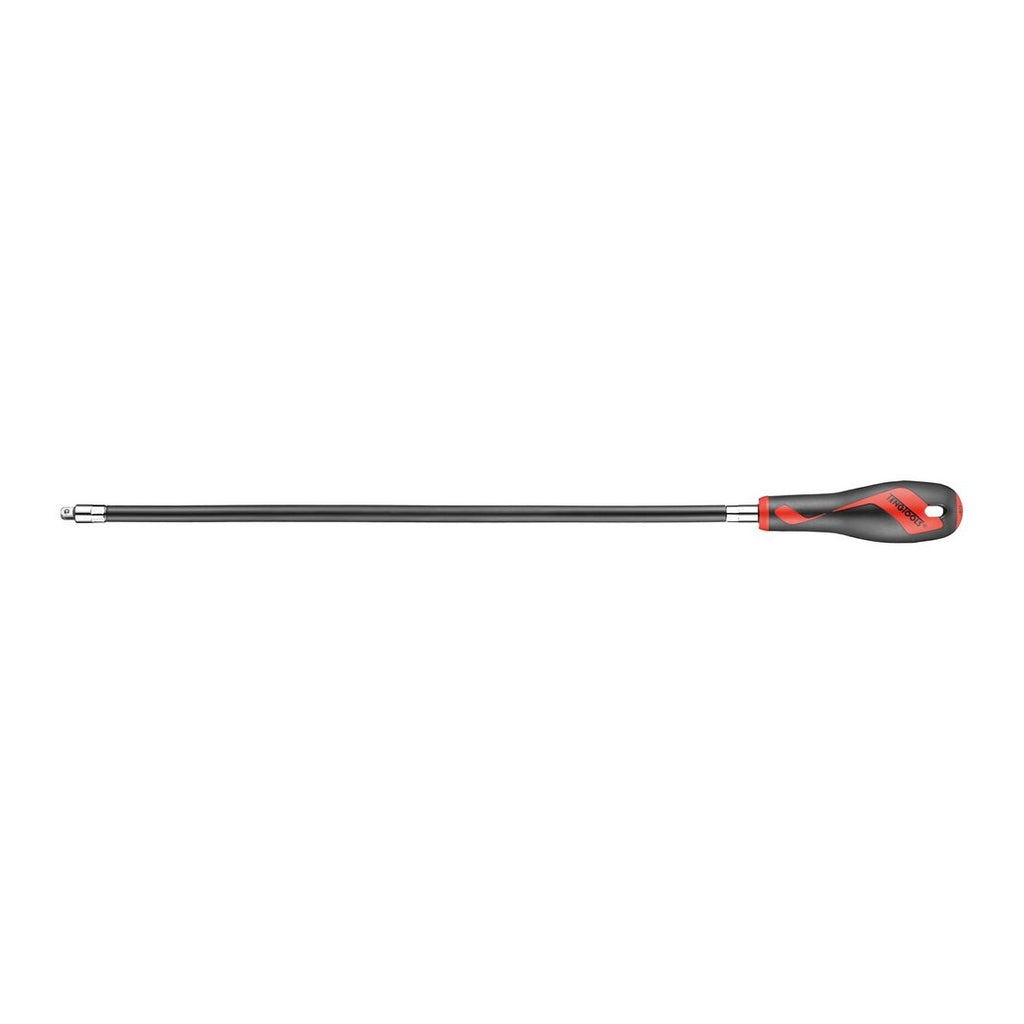 Teng Tools MD514L 1/4 Extra Long Flexible Socket Driver 555mm on a white background