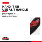 Teng Tools MD625TPN TPX25 Torx Plus Screwdriver, hole in the handle for hanging or for use as a T handle for extra torque
