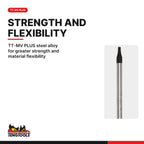 Teng Tools MD640TPN TPX Screwdriver TPX40 x 100mm, TT-MV PLUS steel alloy for greater strength and material flexibility