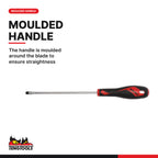 Teng Tools MD911N Screwdriver Set Mixed 11 Pieces, the handle is moulded around the blade to ensure straightness