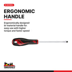 Teng Tools MD912N Screwdriver Set Mixed 12 Pieces, ergonomically designed bi-material handle for easy use with higher torque