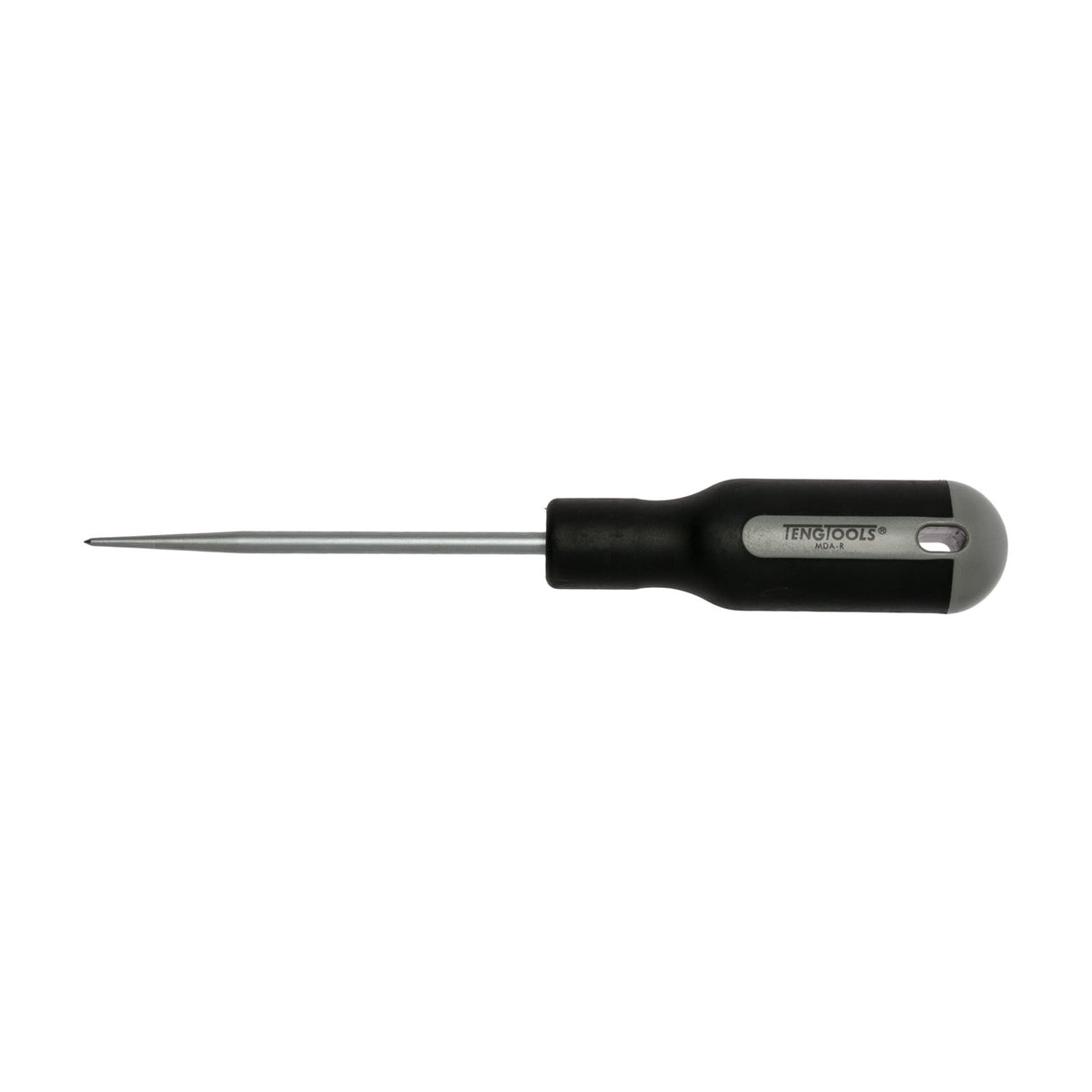 Teng Tools MDA-R Round Tip Awl With Bi-Material Handle for Marking on a white background