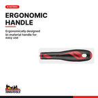Teng Tools MDA180 Straight Scratch Awl, ergonomically designed bi-material handle for easy use