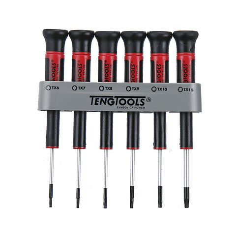 6-Piece CrMo Precision Screwdriver Set