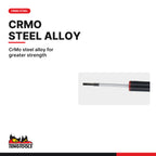 Teng Tools MDM713 2-3 Small Screwdriver, crMo steel alloy for greater strength