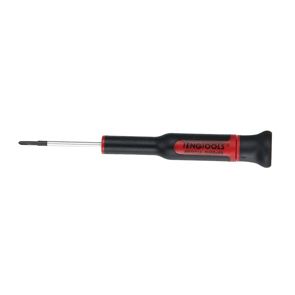 Teng Tools MDM718 PH1 Phillips Precision Glasses Screwdriver on a white background