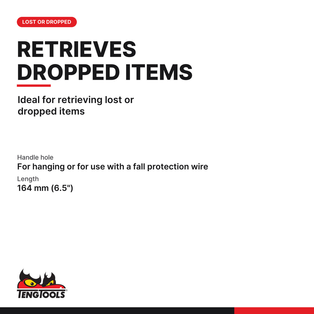 Teng Tools MDP35 Hook Tool 35°, ideal for retrieving lost or dropped items