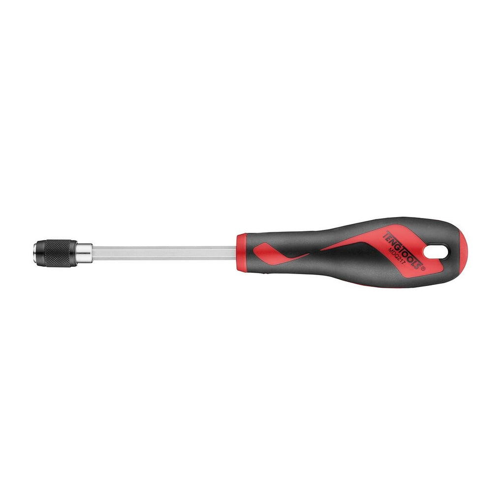 Teng Tools MDQ217 1/4 Inch Hex Bit Driver on a white background