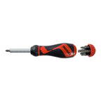 Teng Tools MDR908 1/4 Inch Ratcheting Bit Driver Set on a white background