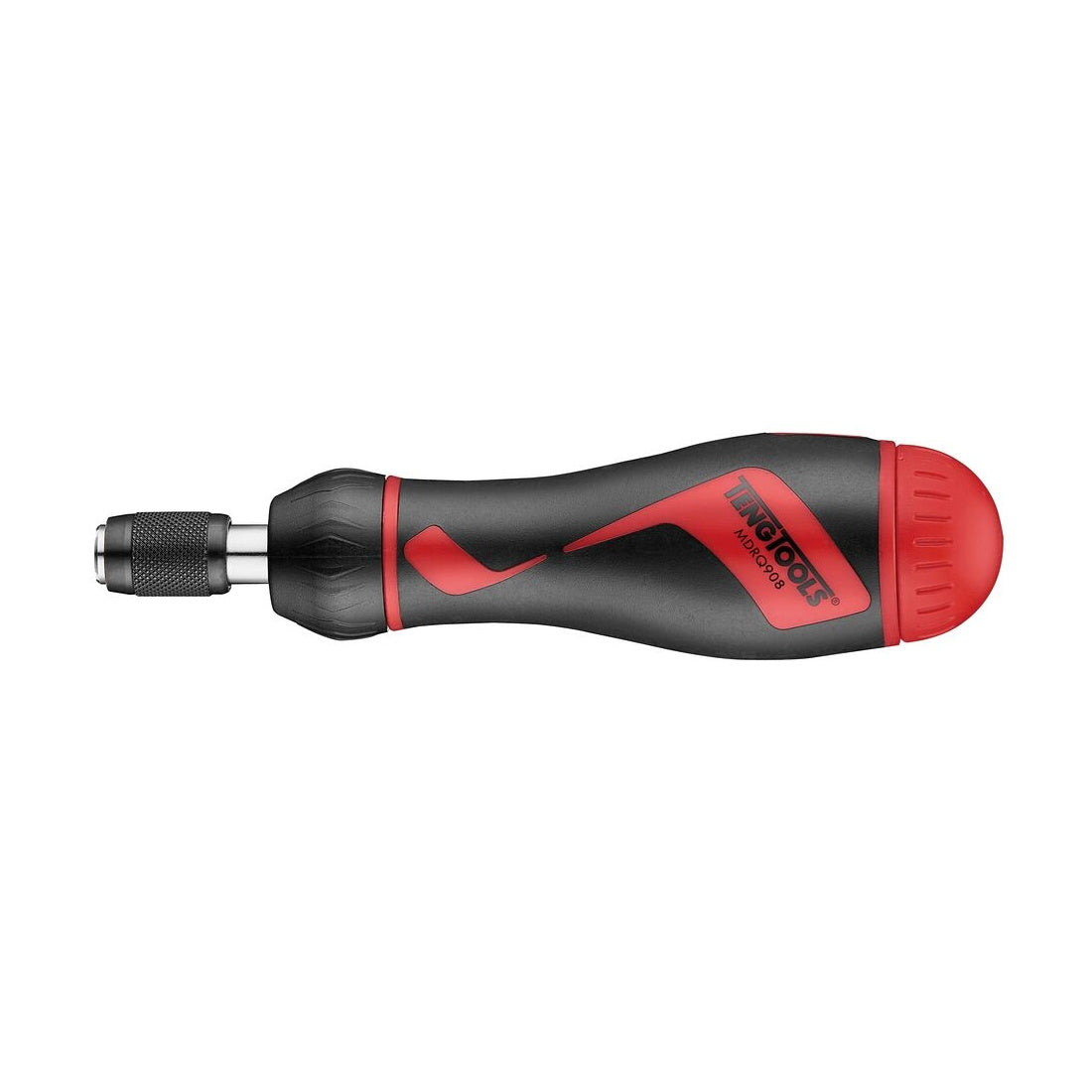 Teng Tools MDRQ908 1/4 Inch Ratcheting Quick Chuck Bits Driver Set on a white background