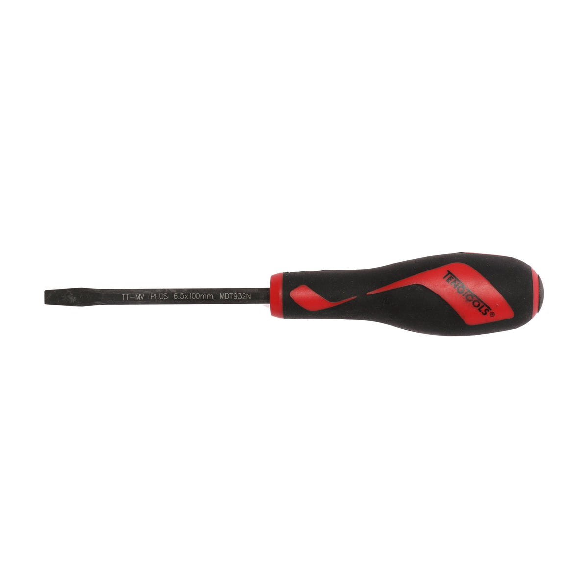 Teng Tools MDT932N 6.5-10mm Flat Head Power Through Screwdriver on a white background
